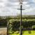 Wombourne Lamppost (LS05) with Large Hexagonal Copper Lantern (CX03)