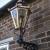 Medium Cast Wall Bracket (WB02)with Medium Hexagonal Copper Lantern (CX02)