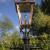 Romsley Lamppost (LS02)with Medium Square Copper Lantern (CP02)