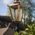 Romsley Lamppost (LS02)with Medium Square Copper Lantern (CP02)