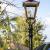 Portway Lamppost (LS04)with Large Square Copper Lantern (CP03)