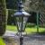 Hexagonal Plinth (PX03) with Medium Hexagonal Meriden Lantern (XL02)