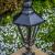 Wall Top Plinth (PX01) with Medium Hexagonal Meriden Lantern (XL02)