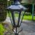 Wall Top Plinth (PX01) with Medium Hexagonal Meriden Lantern (XL02)