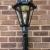 Medium Wall Bracket (WB02) with Small Hexagonal Meriden Lantern (XL01) 