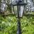 Patio Pedestal ( PX02) with Medium Square Medidan Lantern (LT02)