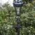 Patio Lamppost (LS01) with Small Square Meriden Lantern (LT01/F) with Frog
